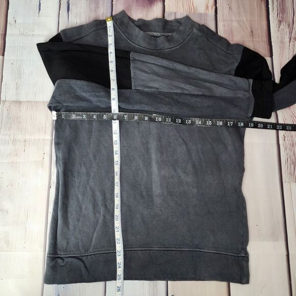 TOURNE DE TRANSMISSION 2012 Size S Sweatshirt Fleece Zip Back Accent Gray Black - Picture 6 of 6
